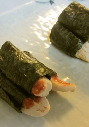 お弁当隙間に☆ささみの磯辺巻き-レシピのメイン写真