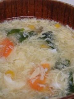 中華風卵スープ-レシピのメイン写真