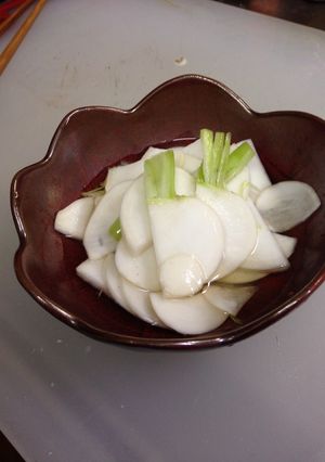 【簡単】カブのさっぱり漬け《梅風味》-レシピのメイン写真