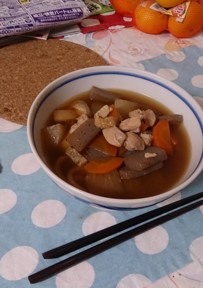 わが家のしっぽくうどん❁-レシピのメイン写真