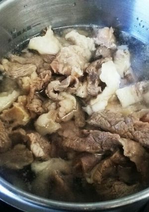 おでんに!牛すじ肉の下ごしらえ☆-レシピのメイン写真