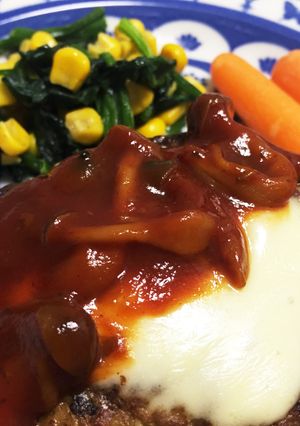 ＊ 豆腐ハンバーグ withソテー ＊-レシピのメイン写真