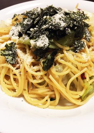工程3つ！体ポカポカ和風ペペロンチーノ☆-レシピのメイン写真