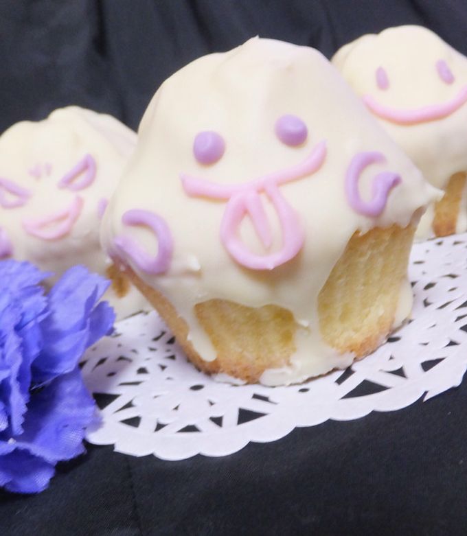 かわいい☆おばけカップケーキ by たしゅみん 【クックパッド】 簡単