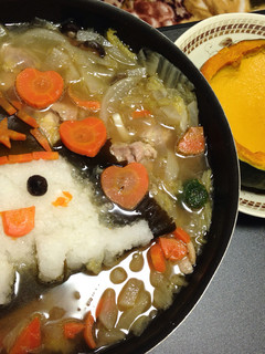 ハロウィンおばけ鍋♡-レシピのメイン写真