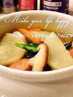 かぶとウインナー☆カレースープ-レシピのメイン写真