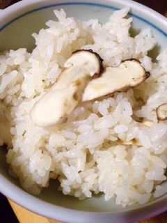 秋の味覚!焼き松茸で♪ 松茸ご飯-レシピのメイン写真