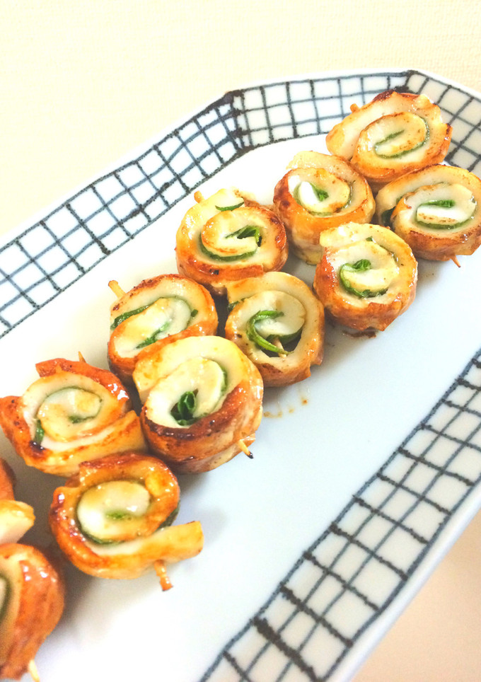 簡単☆お弁当にも♪ちくわの大葉マヨ焼き-レシピのメイン写真