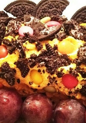 かぼちゃのマリービスケットケーキ-レシピのメイン写真