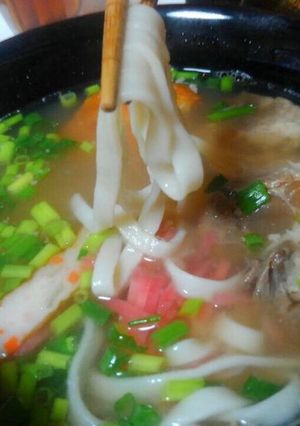 市販のだしの素で沖縄そばの出汁再現-レシピのメイン写真