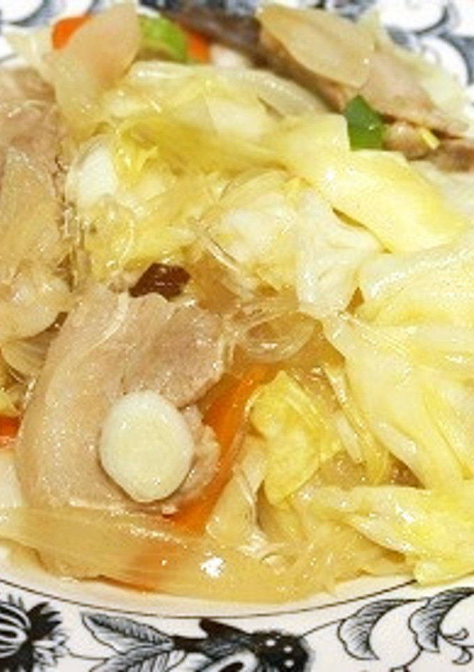 春雨とキャベツの旨塩醤油炒め-レシピのメイン写真