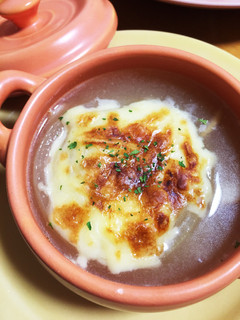 超簡単!ごろっと玉ねぎのオニグラ風スープ-レシピのメイン写真
