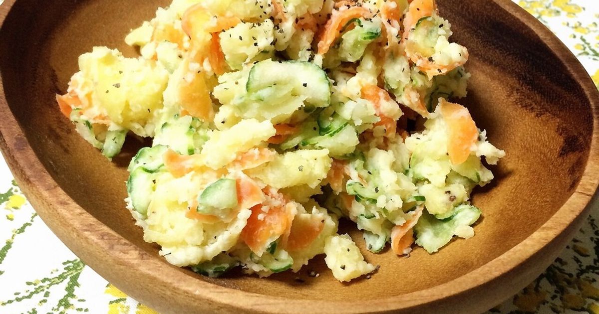 ポテトサラダ 簡単！基本のポテトサラダ by zezzy 【クックパッド】 簡単おいしい