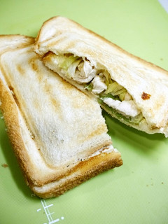 ホットサンド!たっぷりチキンきゃべつ-レシピのメイン写真