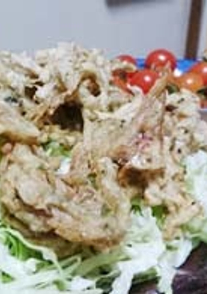 揚げ物：わかさぎと桜海老の磯辺あげ-レシピのメイン写真