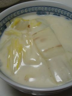 まっしろな白菜のミルク煮-レシピのメイン写真