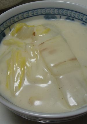 まっしろな白菜のミルク煮-レシピのメイン写真