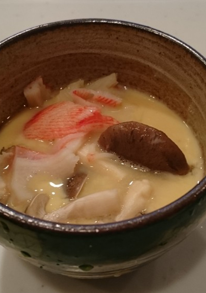 キノコたっぷり茶碗蒸し-レシピのメイン写真