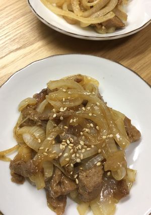 大豆ののお肉で・豚肉のしょうが焼き風-レシピのメイン写真