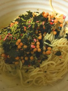 セイシュンの食卓!お茶漬けラーメン♪-レシピのメイン写真