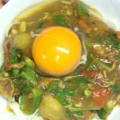 残り物カレーのﾍﾙｼｰﾘﾒｲｸうどん-レシピのメイン写真