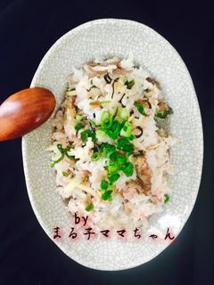 秋刀魚の梅薬味混ぜ御飯❤️-レシピのメイン写真