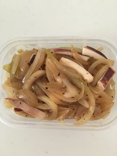 イカと玉ねぎの炒め物-レシピのメイン写真