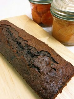 小豆缶でココアパウンドケーキ-レシピのメイン写真