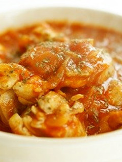 自宅で簡単基本の味 鶏肉のトマト煮-レシピのメイン写真