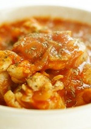 自宅で簡単基本の味　鶏肉のトマト煮-レシピのメイン写真