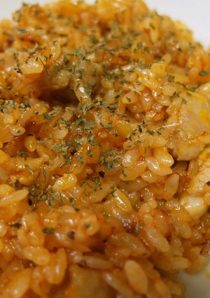 ケチャップが美味しいチキンライス-レシピのメイン写真