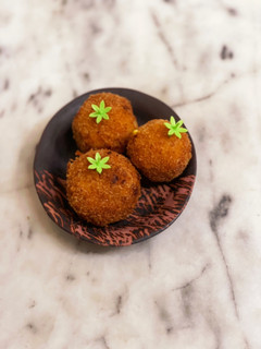 クリームチーズ入り★かぼちゃコロッケ-レシピのメイン写真