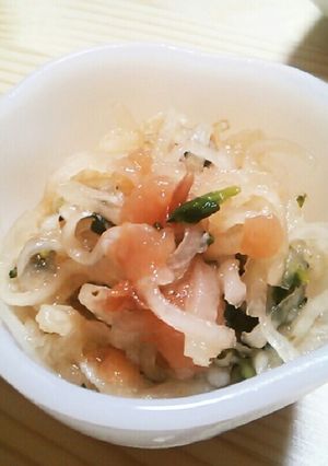 青じそドレッシングで大根の梅和え-レシピのメイン写真