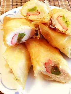鶏ささみの春巻き-レシピのメイン写真