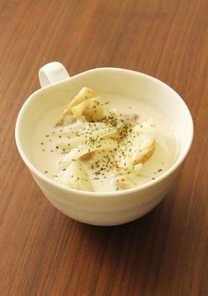 じゃがいもと玉ねぎの豆乳シチュー-レシピのメイン写真