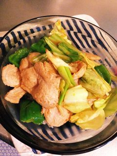 大豆ミートでホイコーロー風中華炒め-レシピのメイン写真