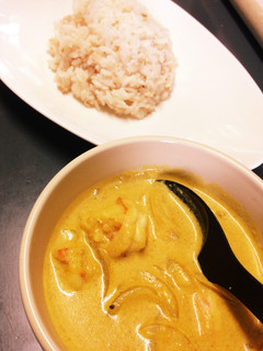 ココナッツ風エビカレー-レシピのメイン写真