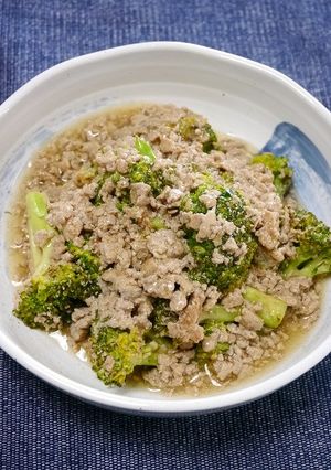 大っきなブロッコリーの肉かけ-レシピのメイン写真