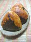 焼きおにベーグルwith大葉にんにく醤油