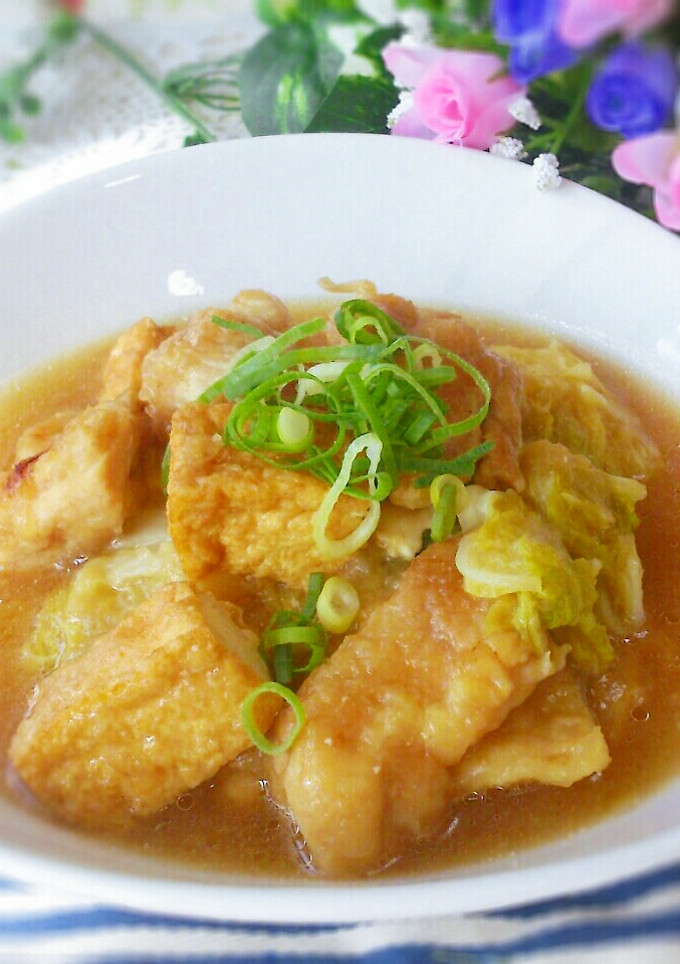 フライパン1つ簡単♡鶏肉と白菜のみぞれ煮-レシピのメイン写真