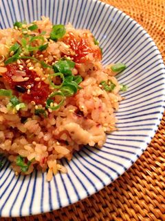 * 切り餅DE鶏皮中華おこわ *-レシピのメイン写真
