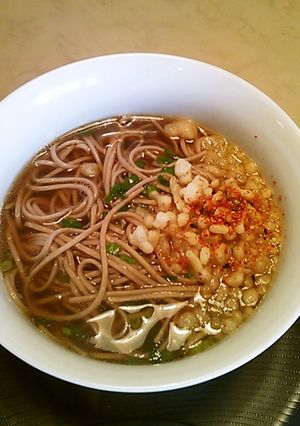 煮こごりからの～♪お蕎麦-レシピのメイン写真