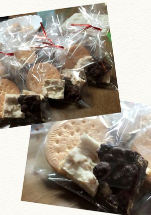 材料2つ簡単チョコフレーク-レシピのメイン写真