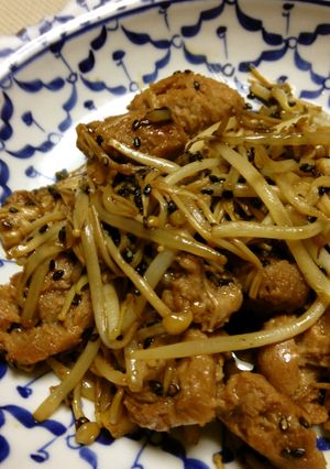 大豆のお肉　オイスターソースいため-レシピのメイン写真