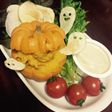 ハロウィンに!簡単野菜おばけチップス
