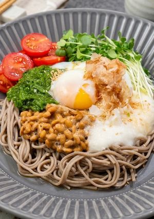 ネバトロ冷やし蕎麦-レシピのメイン写真