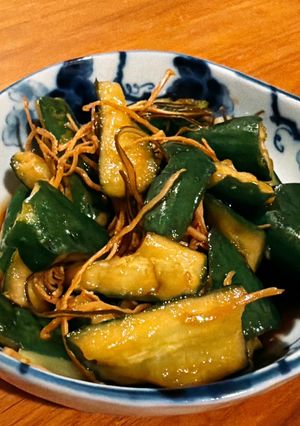 きゅうりと切りイカのさっぱり和え🥒🦑-レシピのメイン写真