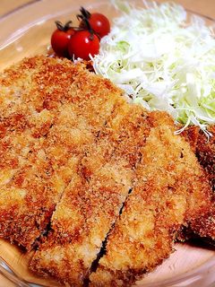 衣しっかりサクサクとんかつ♬-レシピのメイン写真