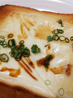 ネギチーズトースト-レシピのメイン写真