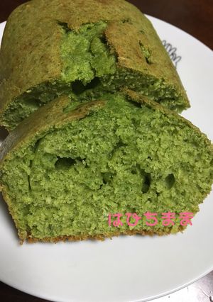 ズボラ！ほうれん草のパウンドケーキ-レシピのメイン写真